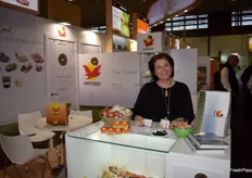 Carmen Roch, del departamento comercial de Imperio Garlic, una de las empresas españolas líderes en producción de ajo. 
